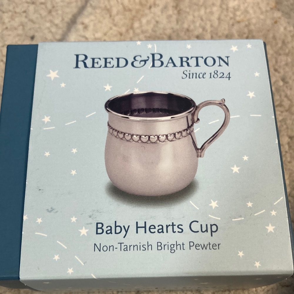 Reed & Barton Baby Hearts Cup